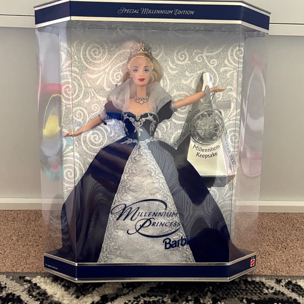 Barbie Special Millennium Edition in Blue and Silver